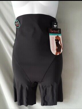 betterU Black High Waist Slimming Shaper